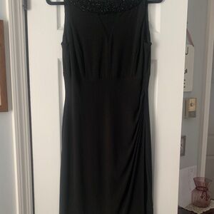 American Living Elegant Black Mini Dress